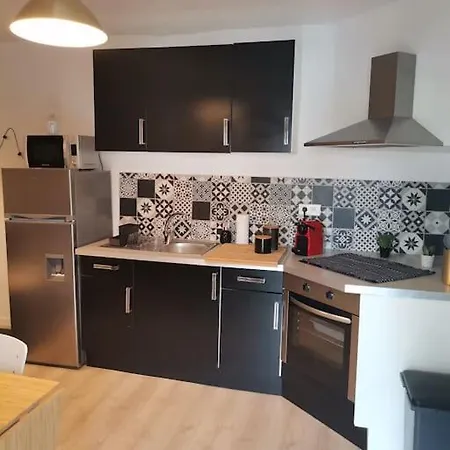 아파트 Bel Appart 2/4 Pers Centre-ville Avec Garage Prive