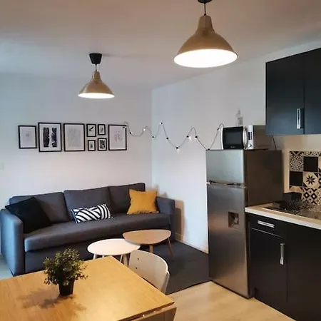 Bel Appart 2/4 Pers Centre-ville Avec Garage Prive 아파트 에페르네이